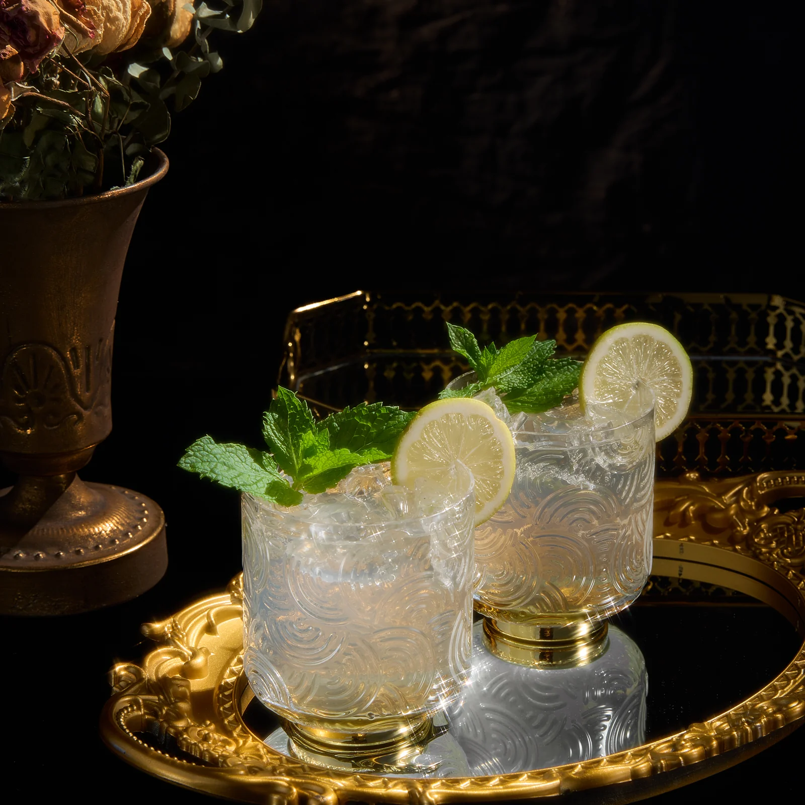 Gatsby Tumbler Drinking Glass | Set of 2 - Keen Glass Solutions