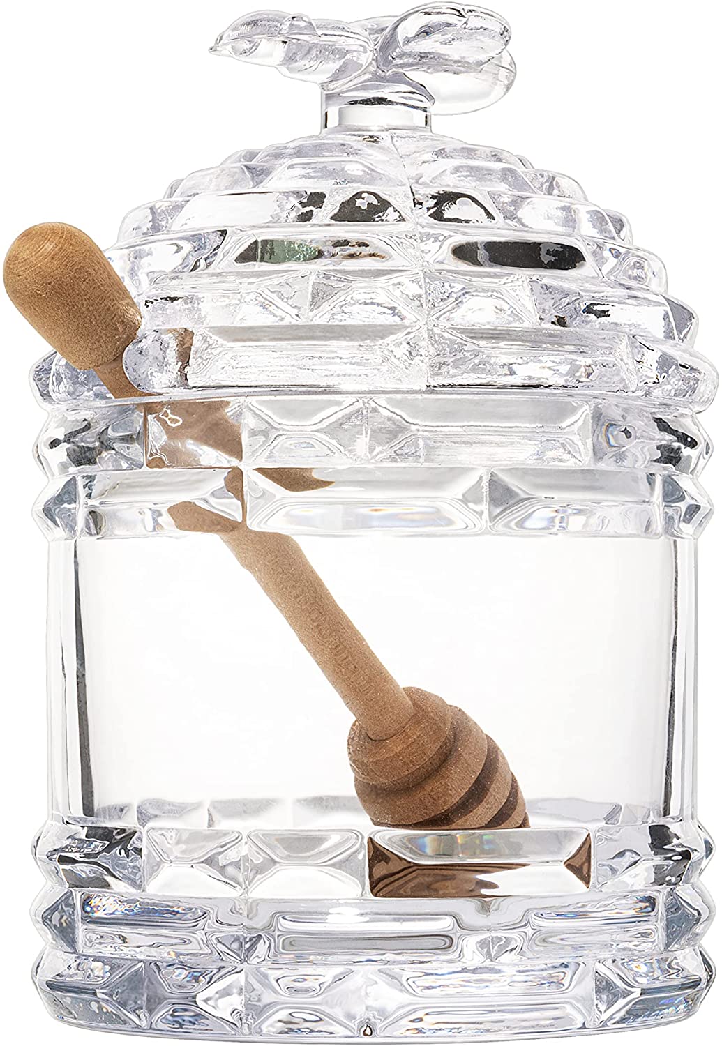 Crystal Bee Honey Dish Jar, Gift 6