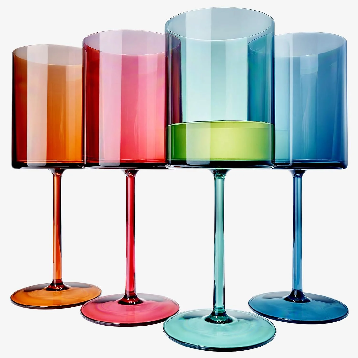 Unbreakable Stemmed Square Tritan Acrylic - Keen Glass Solutions