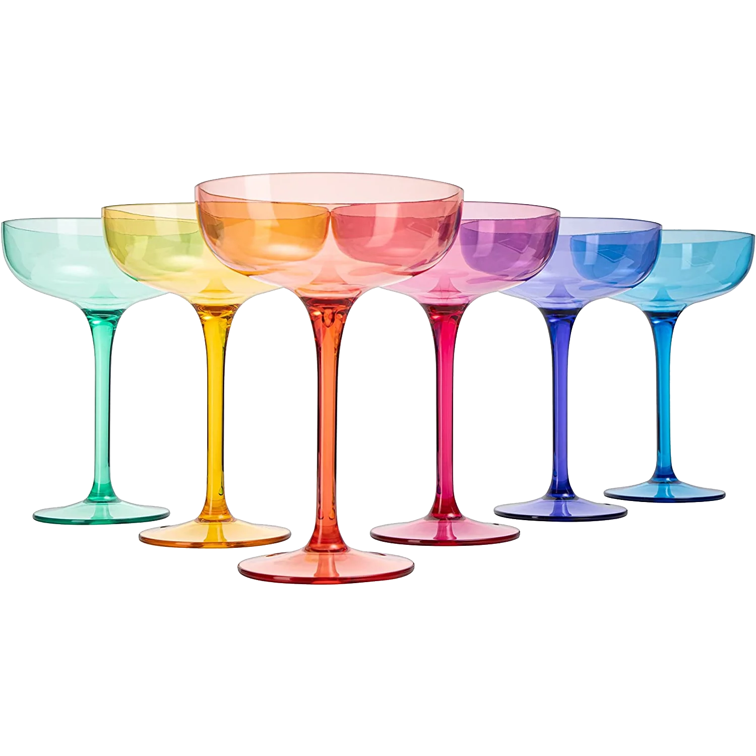 European Style Margarita & Martini Crystal Acrylic Glasses - Keen Glass Solutions
