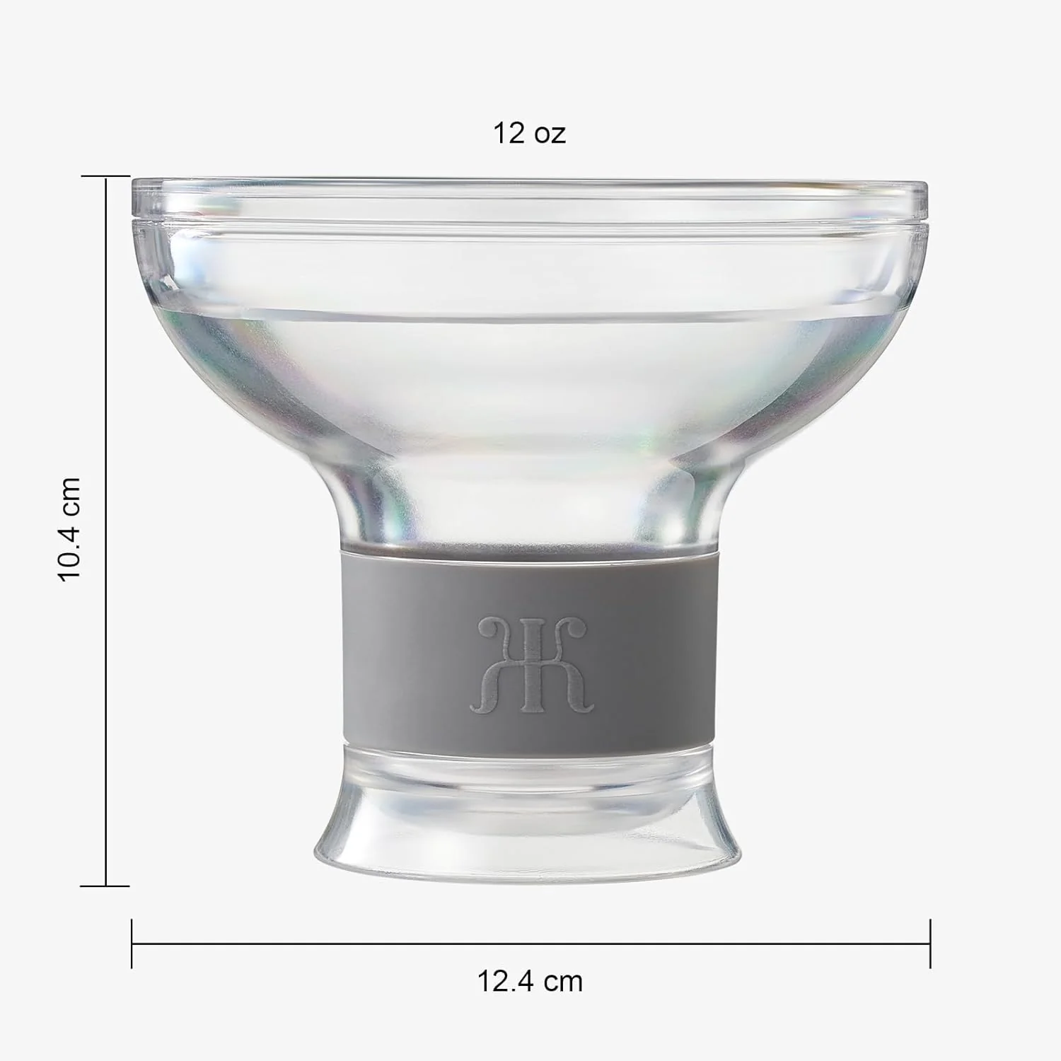 Frozen Margarita & Cocktail Chiller Glasses | Set of 4 - Keen Glass Solutions