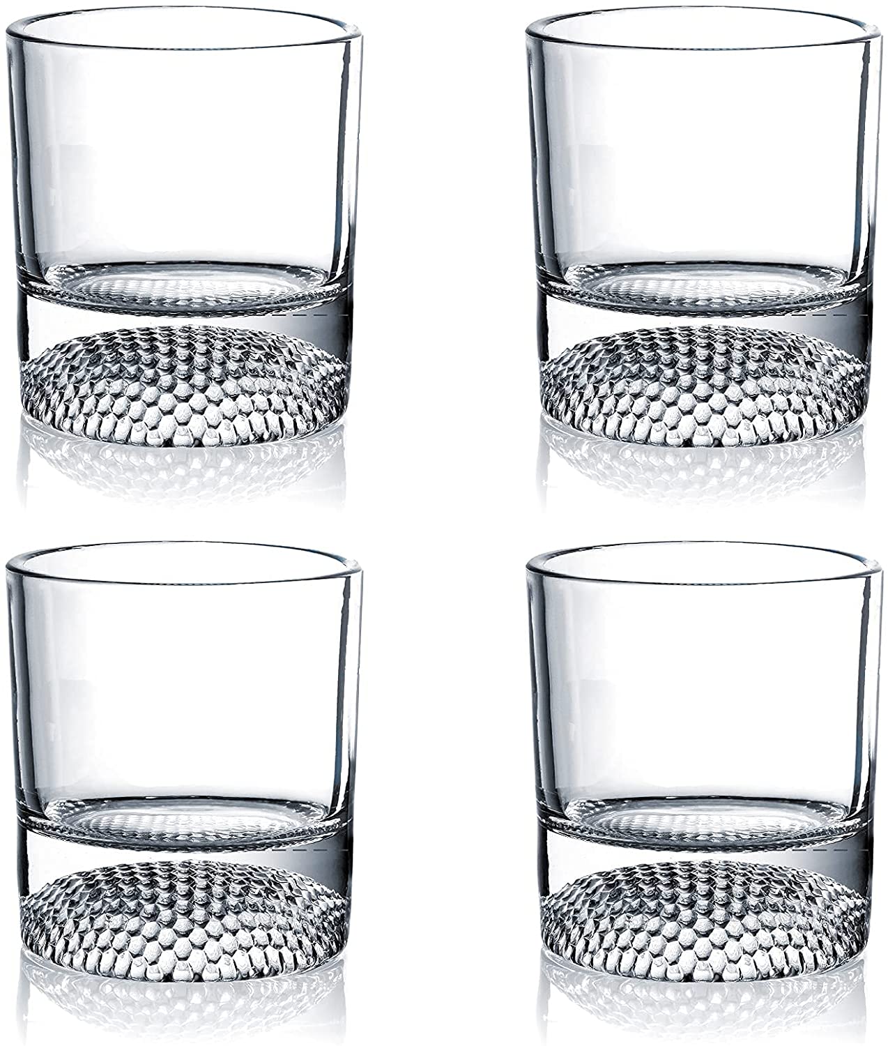 The Wine Savant Golf Ball Whiskey Glasses Set (4 pack) - Keen Glass Solutions
