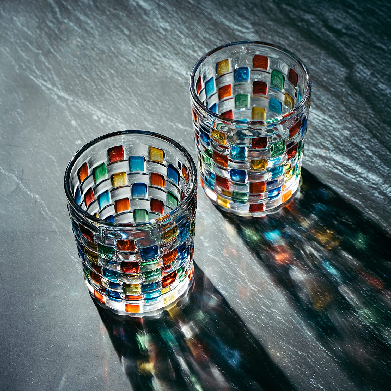 The Wine Savant Artisanal Hand Painted Stained Glass - Keen Glass Solutions