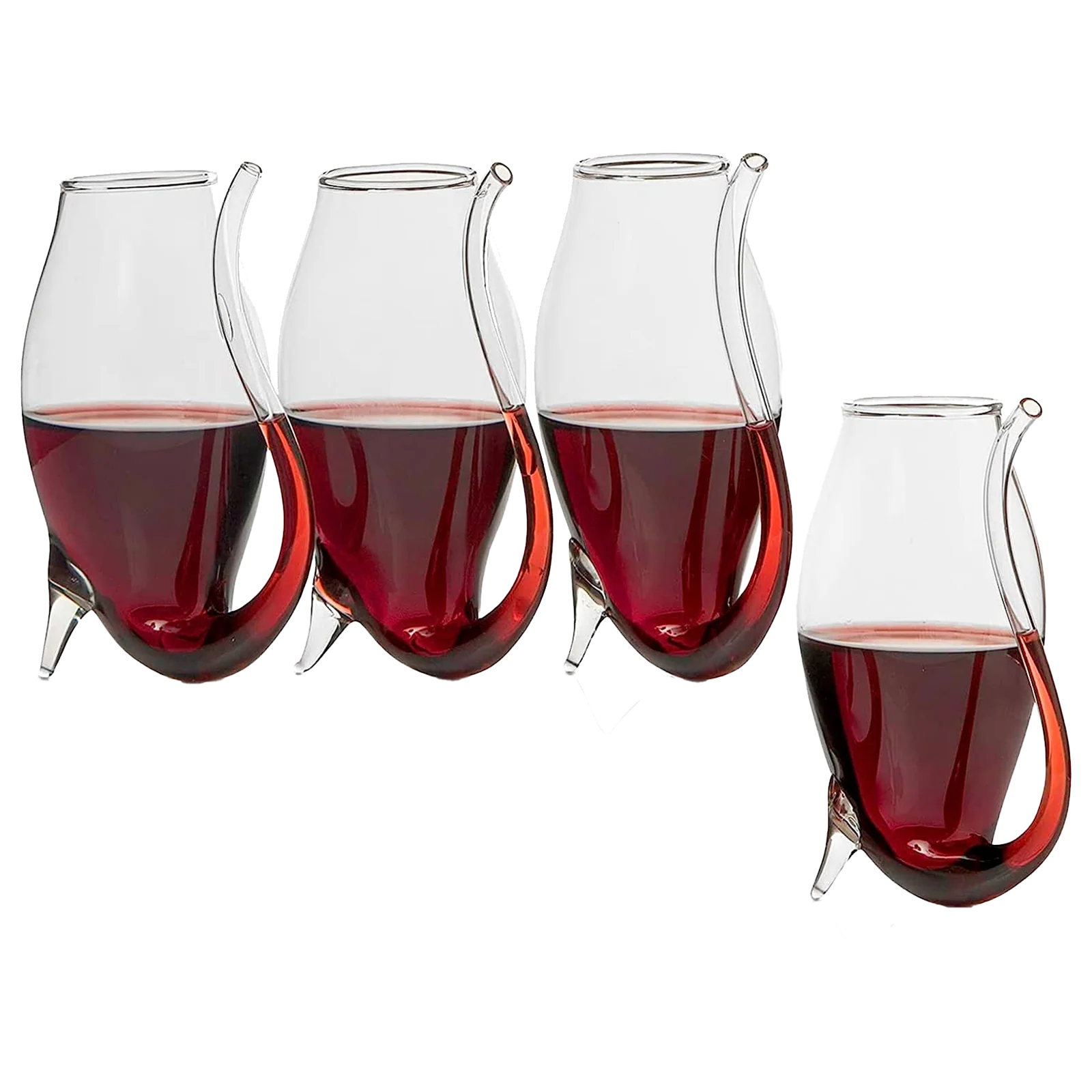 Crystal Port and Dessert Wine Sippers | Set of 4 - 3 oz - Keen Glass Solutions