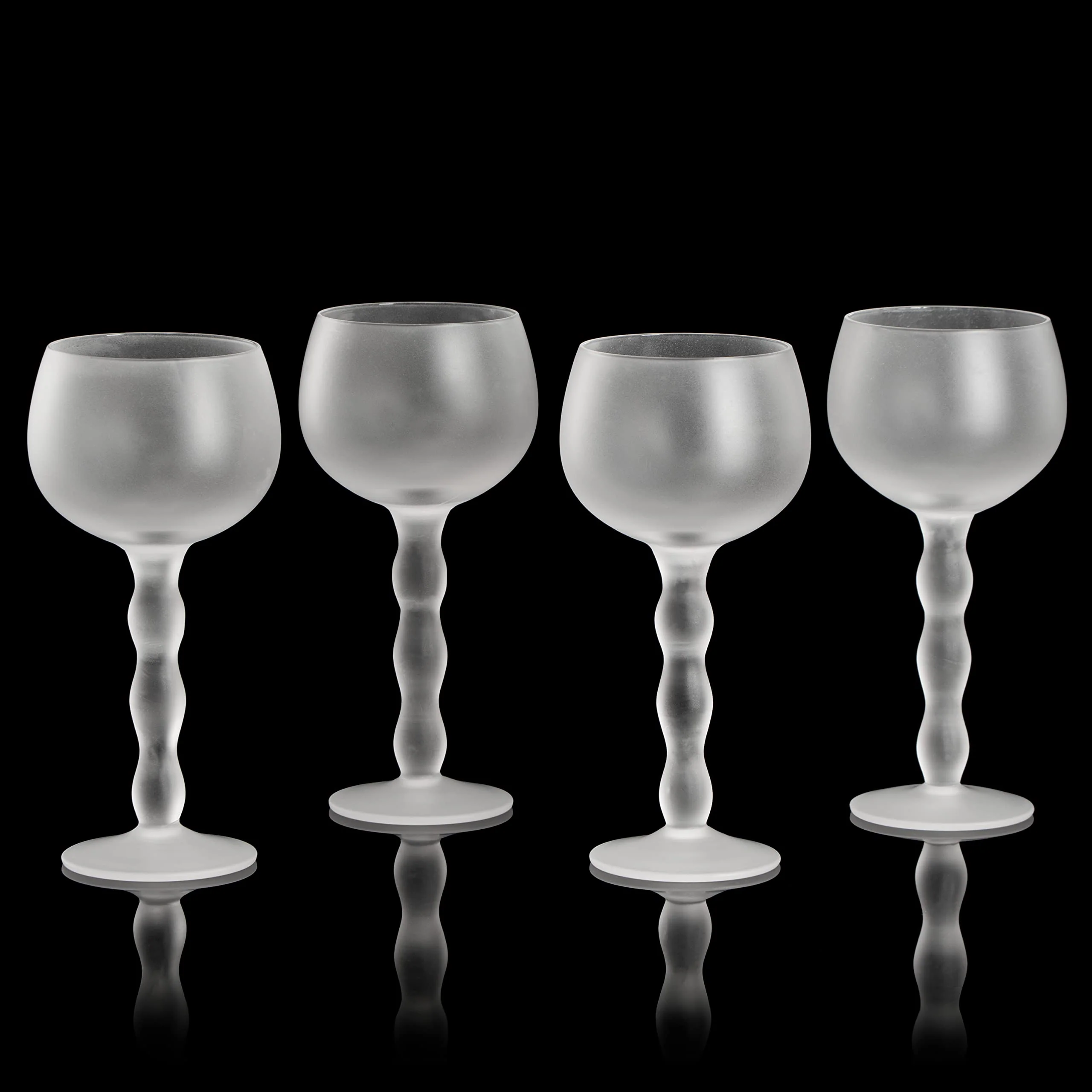 The Wine Savant Aesthetic Cloud Elegant Crystal Wine - 7 oz Rim - Keen Glass Solutions
