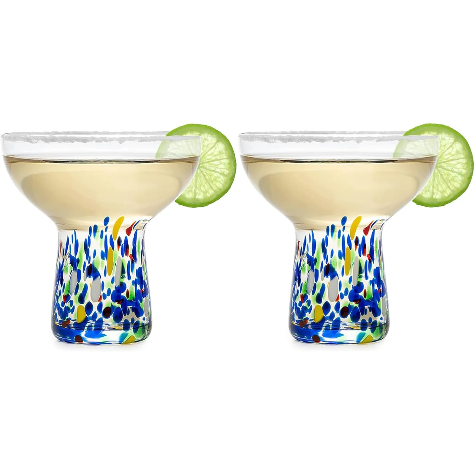 Stemless Margarita Glass – Set of 2-14OZ - Keen Glass Solutions