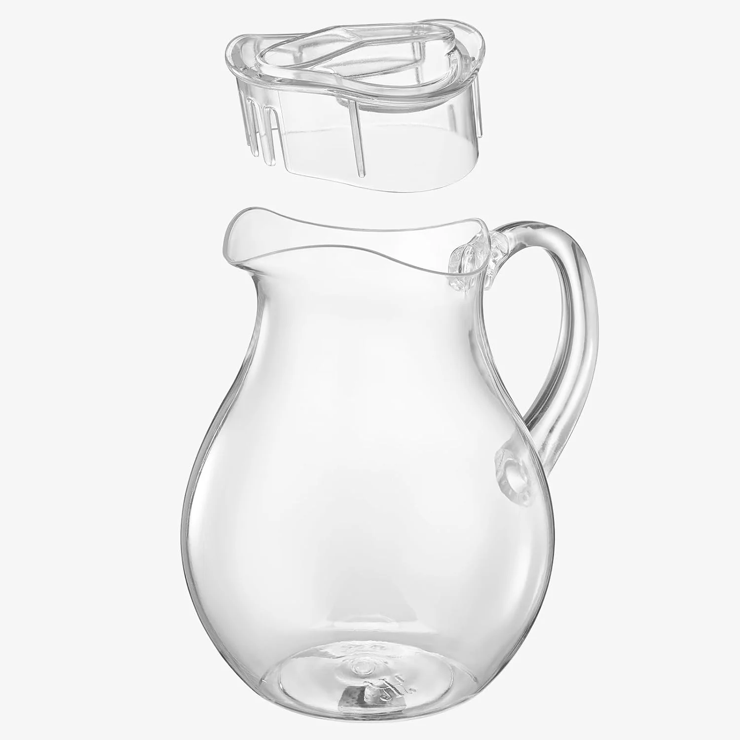 Unbreakable Acrylic Beverage Pitcher with Lid (72 oz) - Keen Glass Solutions