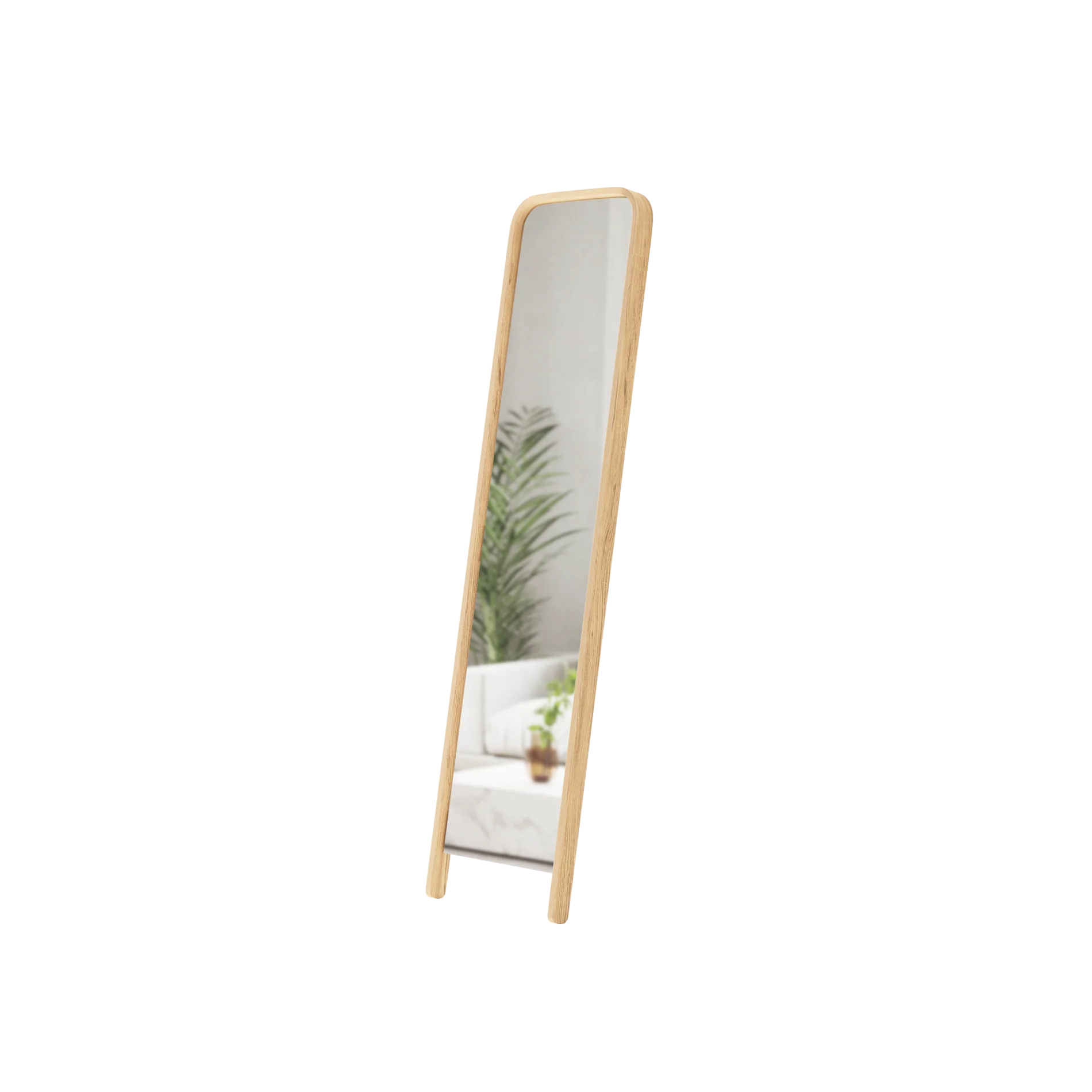 Bellwood Leaning Mirror - Keen Glass Solutions