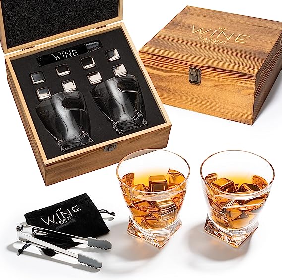 The Wine Savant Luxurious Cigar Glasses - Set of 2 - Keen Glass Solutions