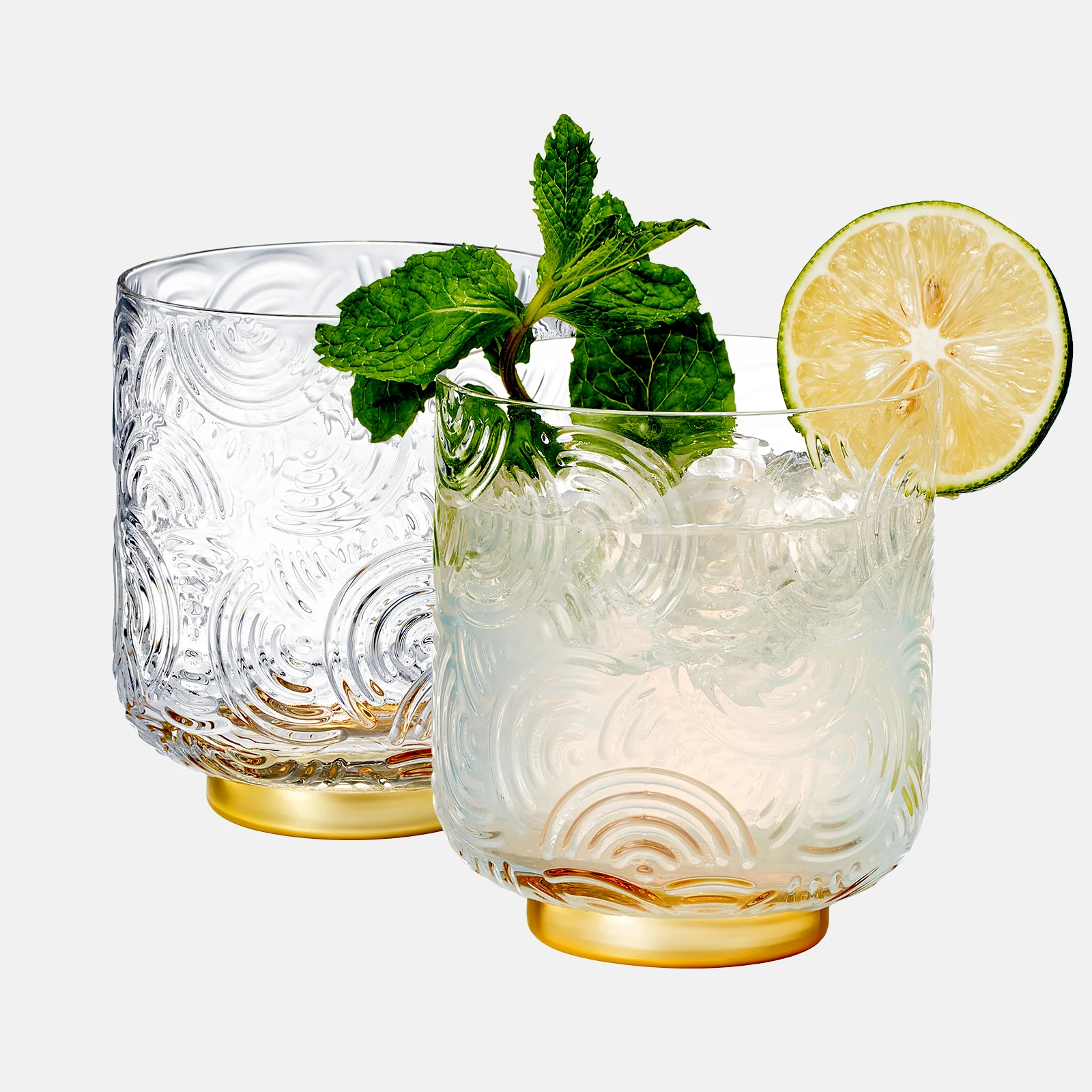 Gatsby Tumbler Drinking Glass | Set of 2 - Keen Glass Solutions