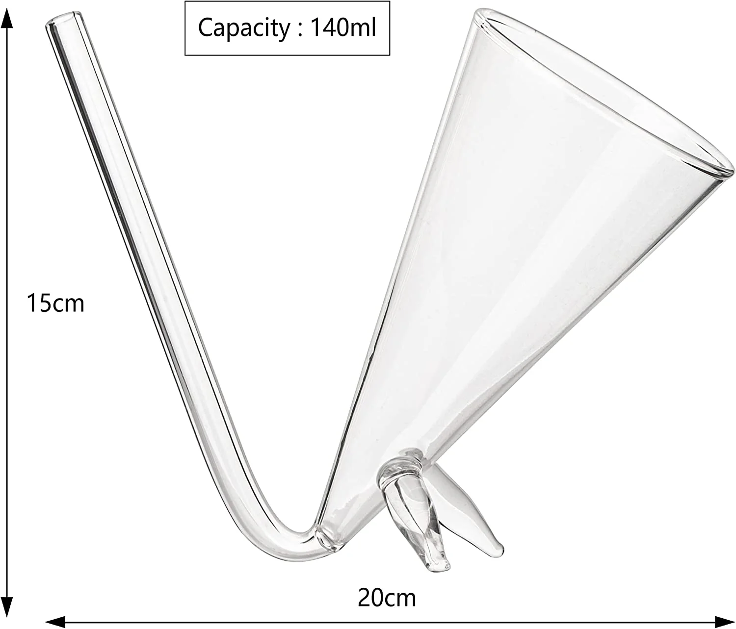 Champagne Shooter - Chug Flutes Guzzler Glasses Unique Gifts - Keen Glass Solutions