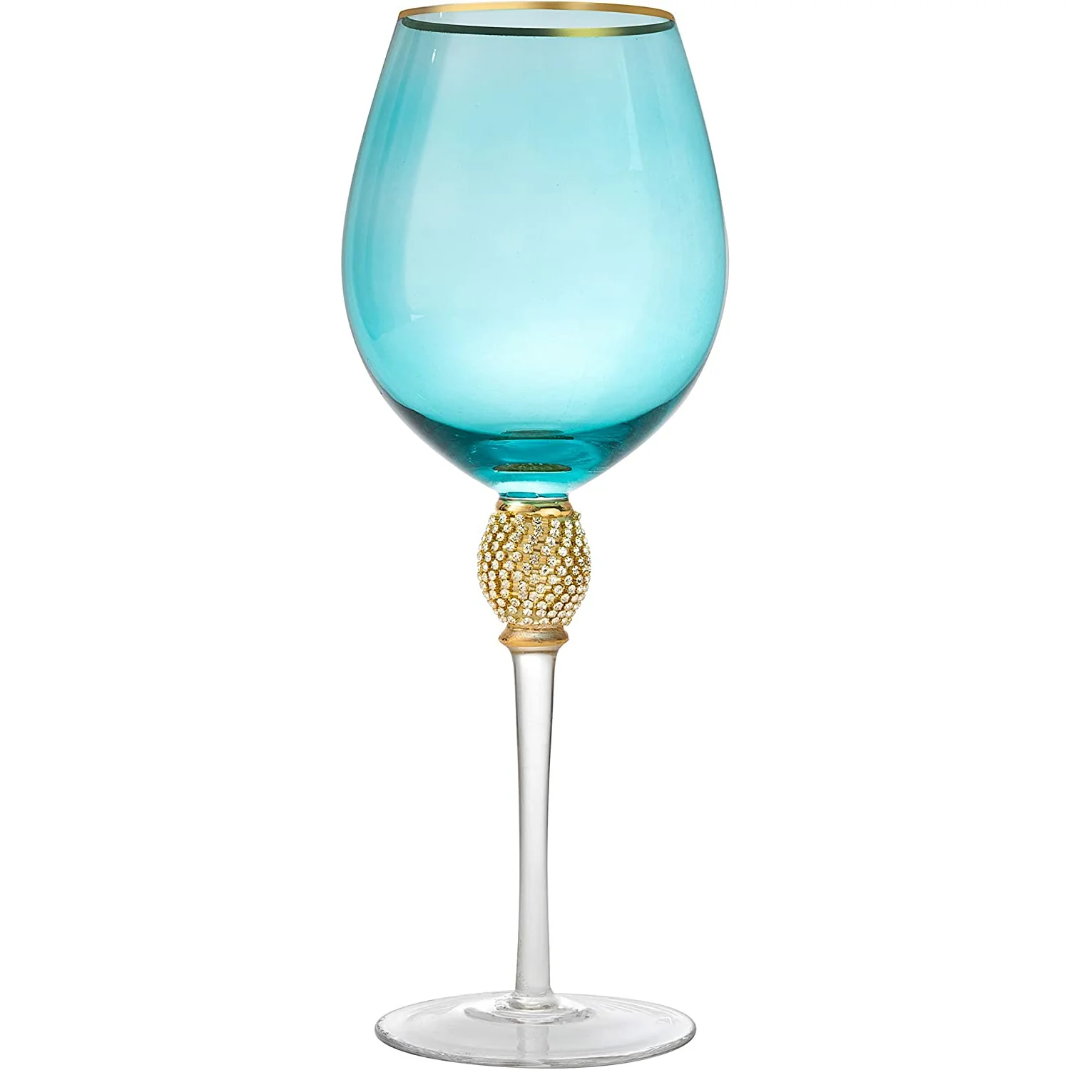 Large Diamond Wine Glasses, 10