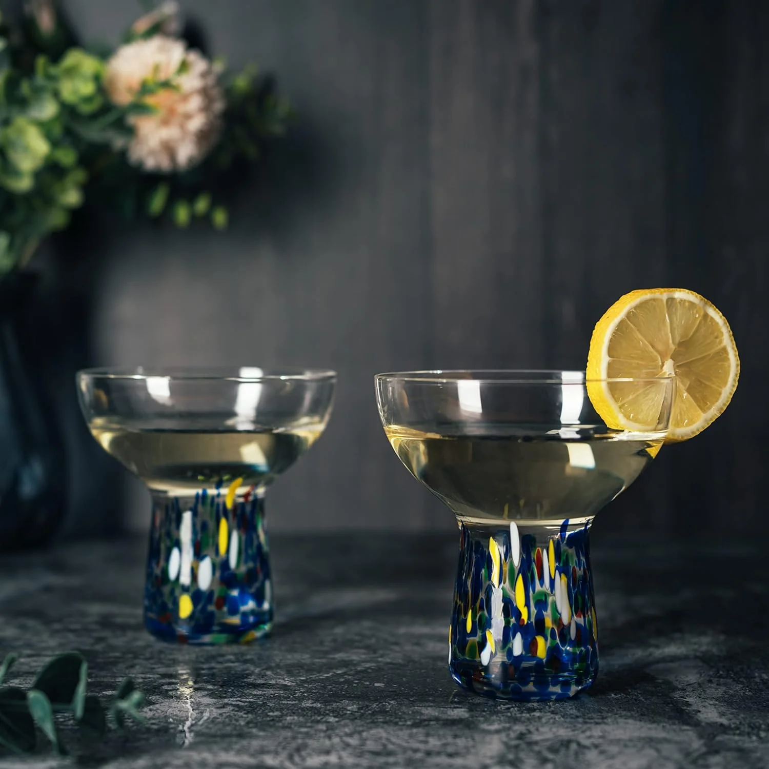 Stemless Margarita Glass – Set of 2-14OZ - Keen Glass Solutions