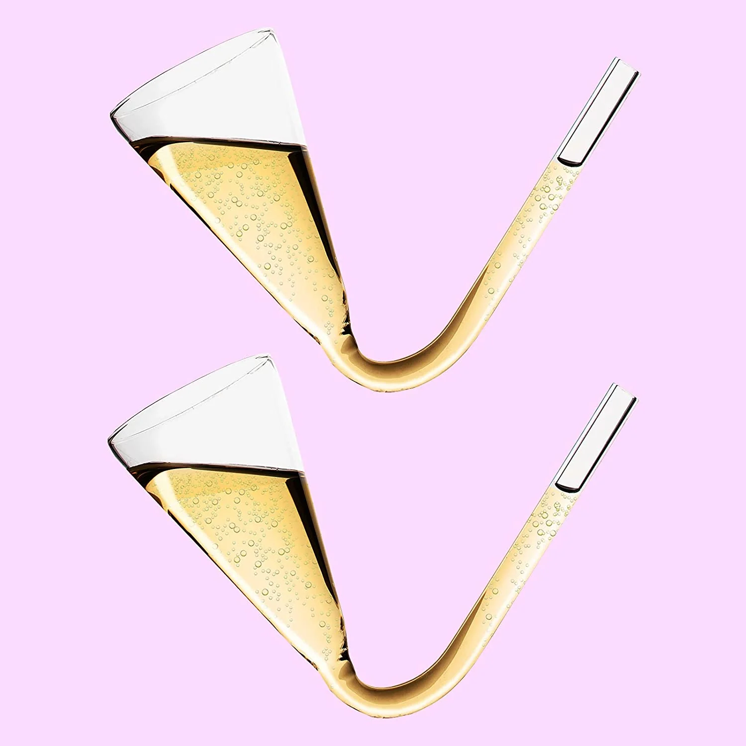 Glass Champagne Shooter Glass Wine - 6 oz - Keen Glass Solutions