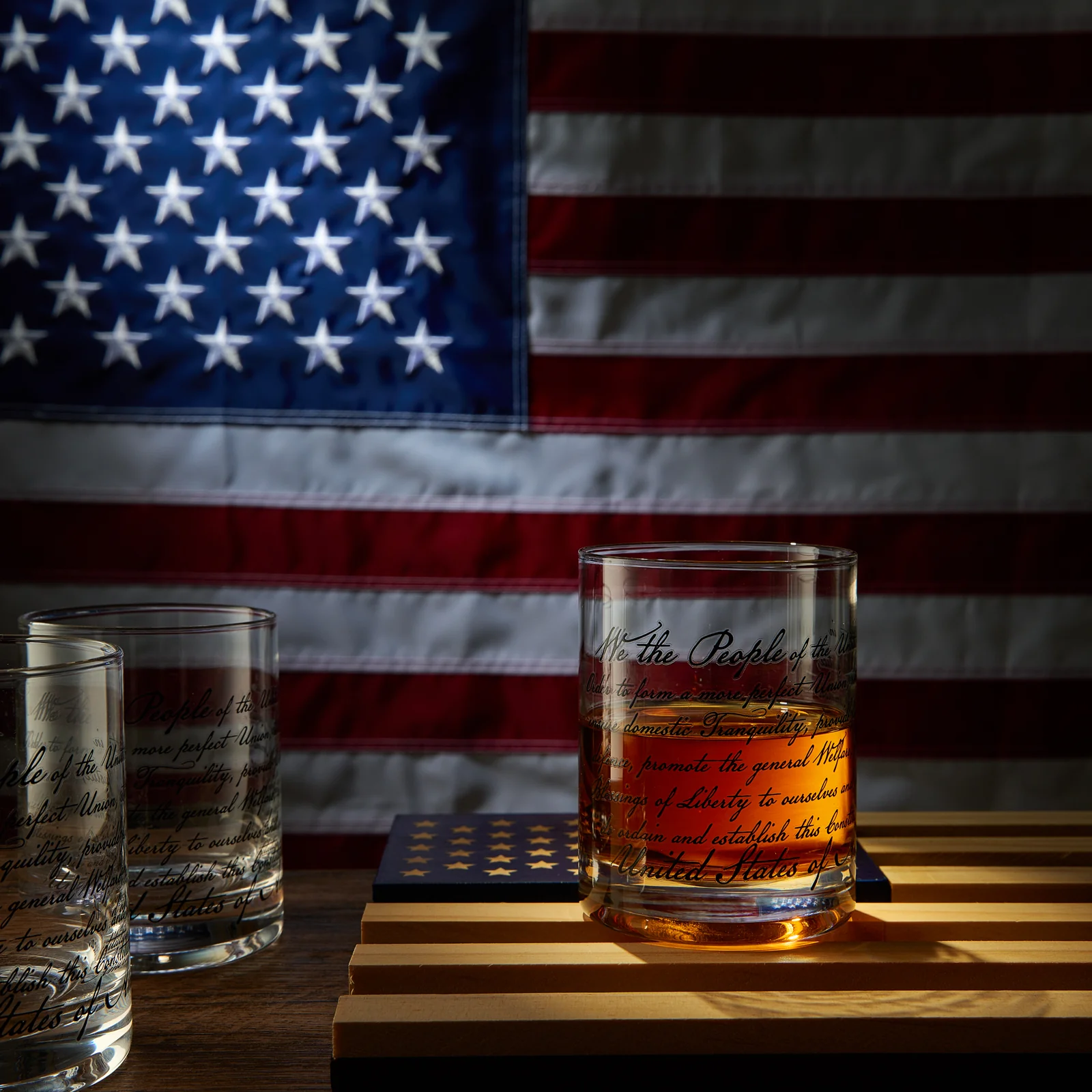 Whiskey Glasses – United States Constitution - Keen Glass Solutions