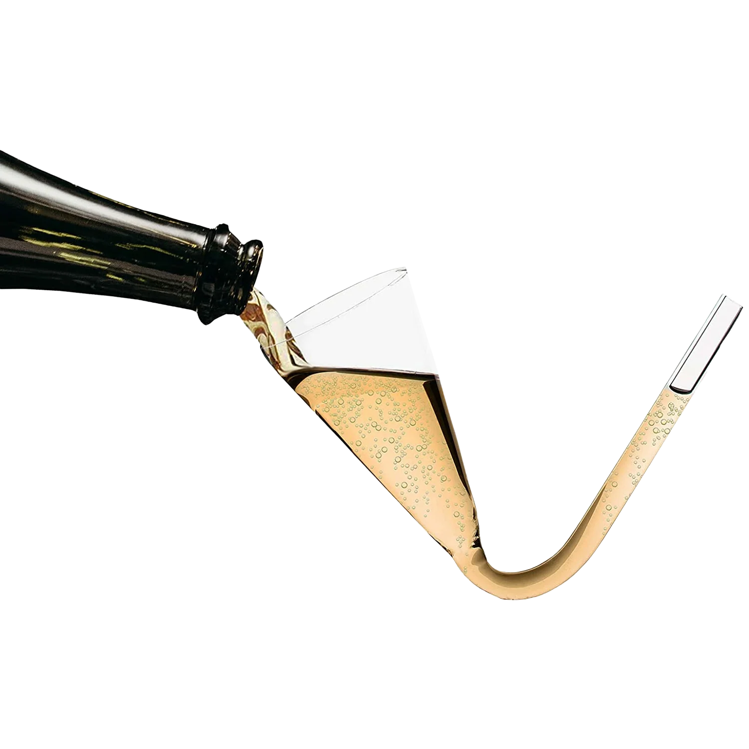 Glass Champagne Shooter Glass Wine - 6 oz - Keen Glass Solutions