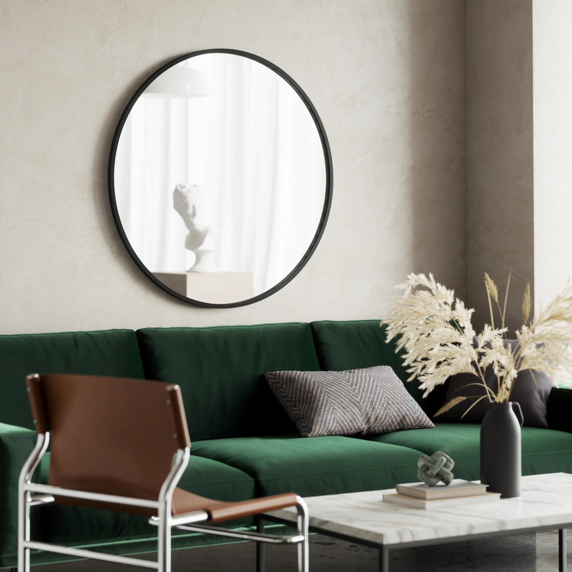 Hub Wall Mirror - Keen Glass Solutions
