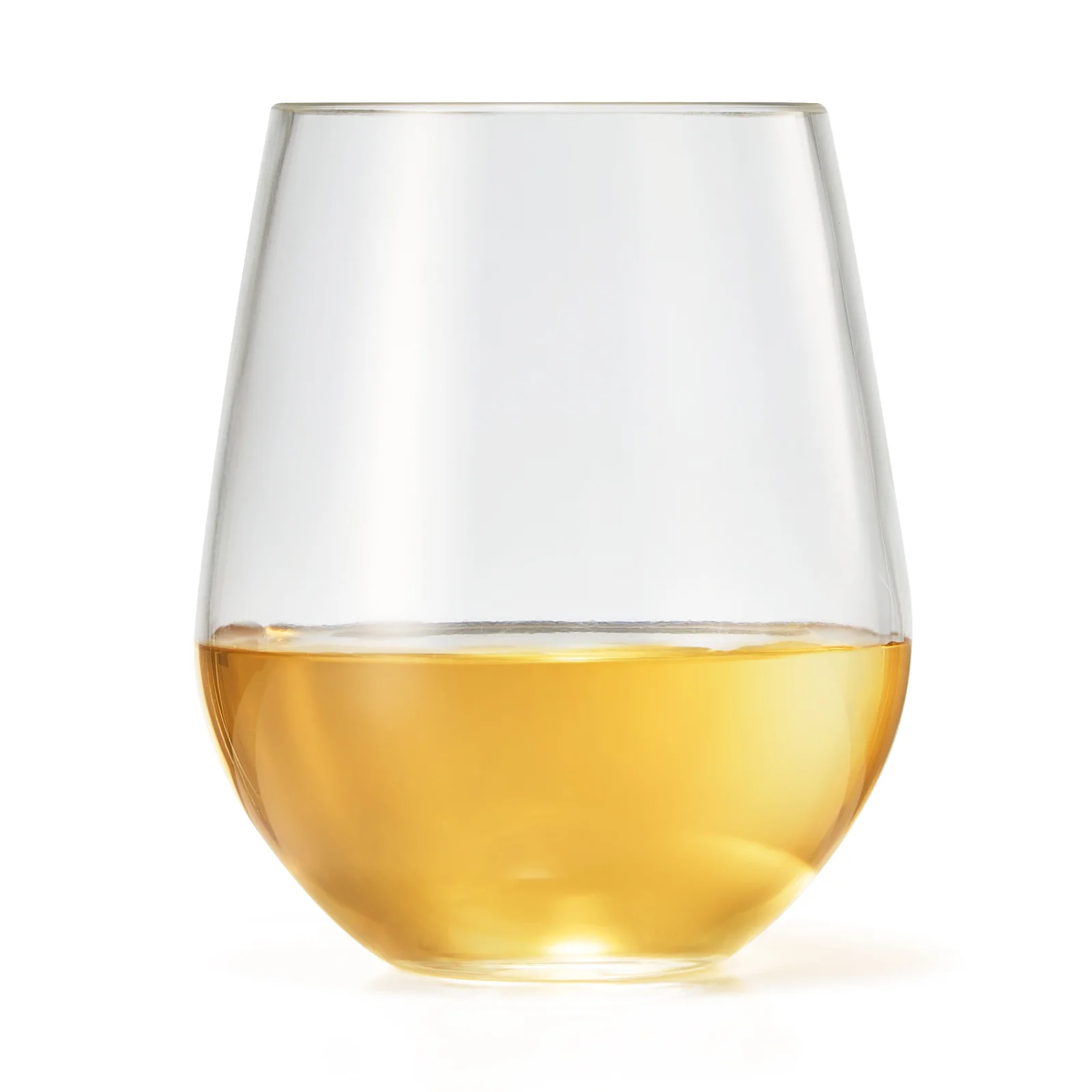 European Style Unbreakable Elegant Acrylic Stemless Wine Glasses 15 oz | Set of 6 - Keen Glass Solutions