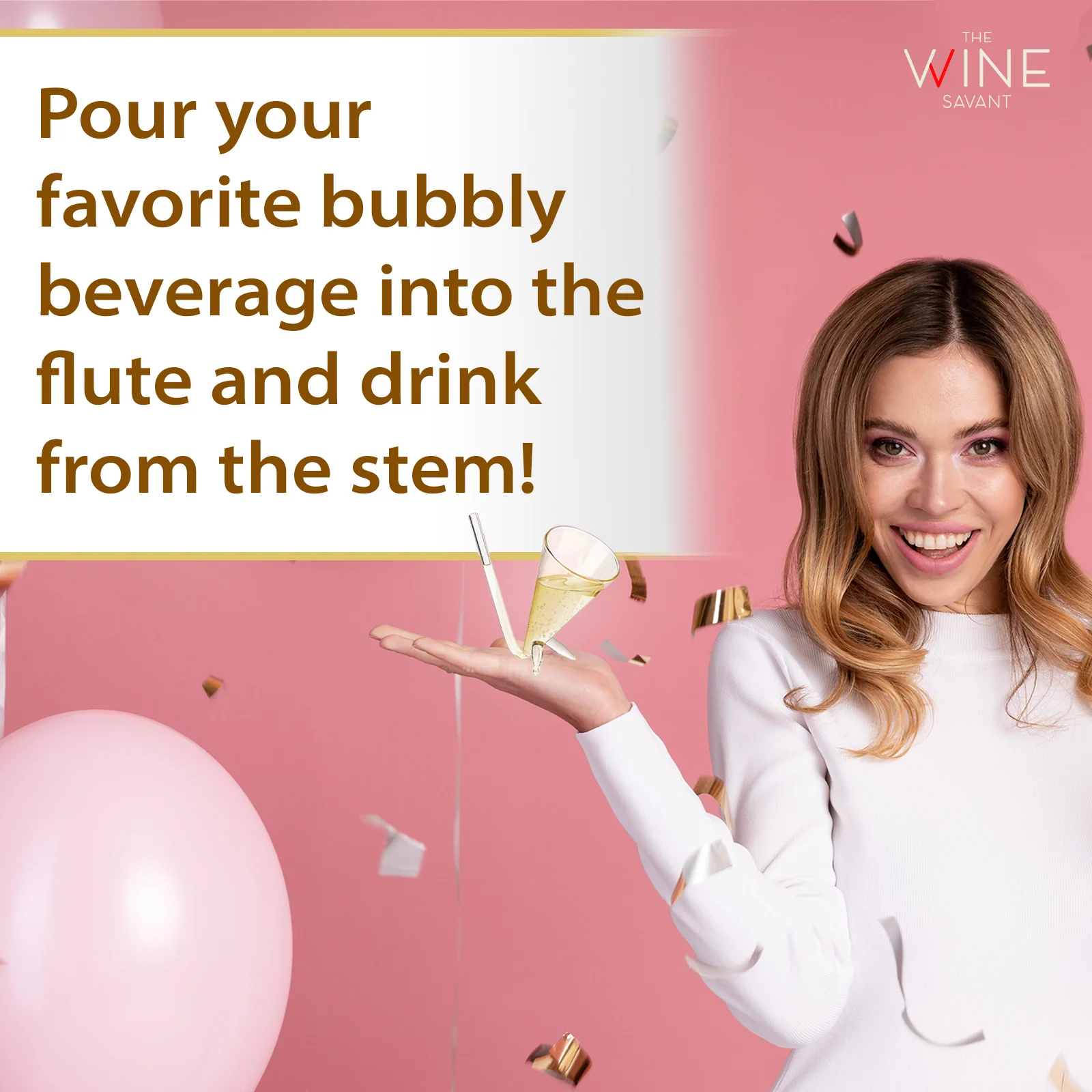 Champagne Shooter - Chug Flutes Guzzler Glasses Unique Gifts - Keen Glass Solutions