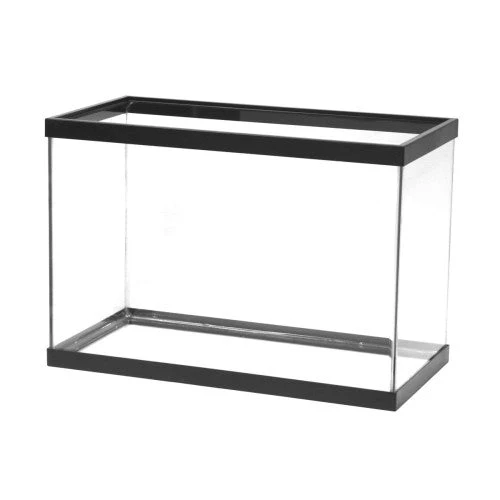 Aqueon Standard Glass Rectangle Aquarium Clear Silicone Black 20g High SD-3 - Keen Glass Solutions