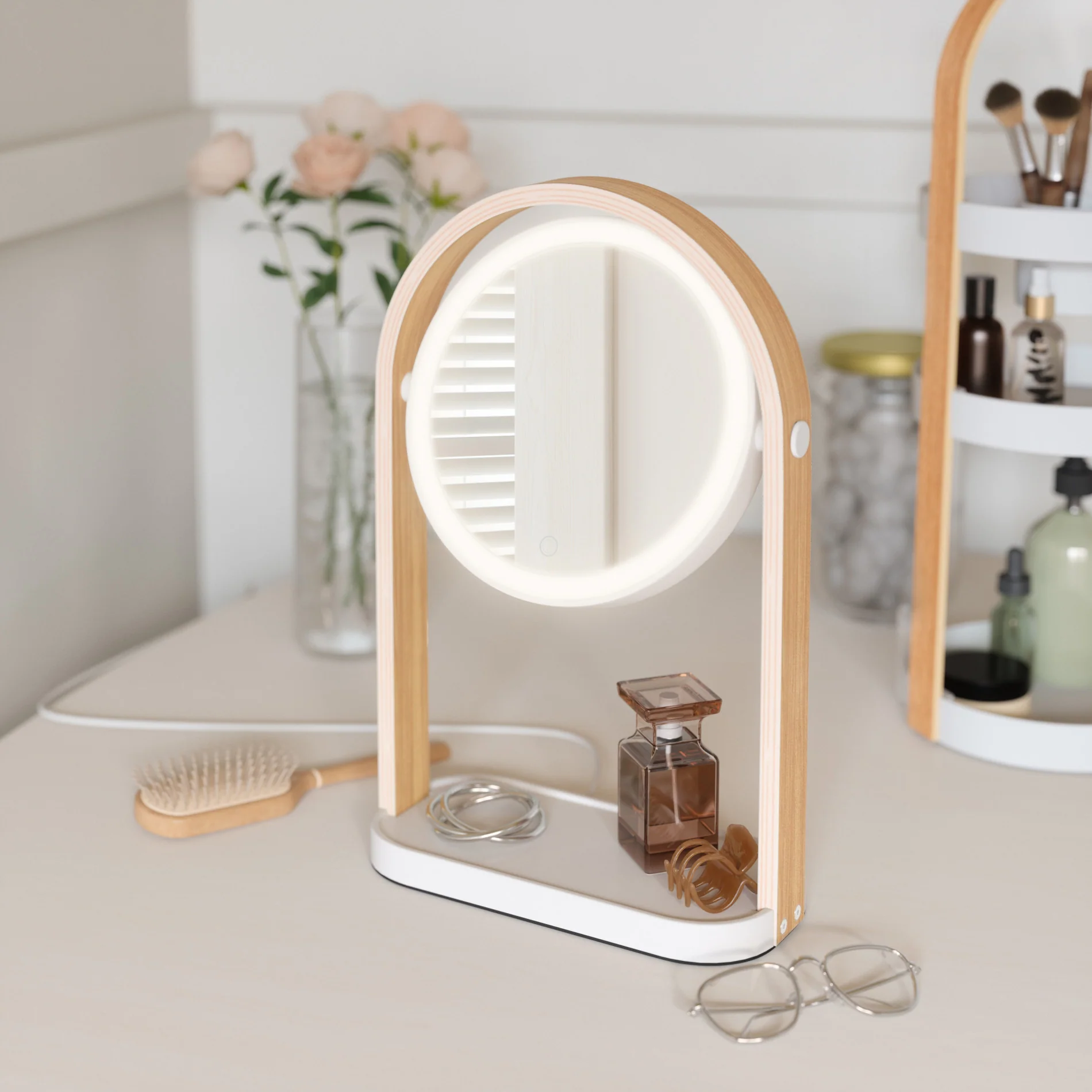 Bellwood Vanity Mirror - Keen Glass Solutions