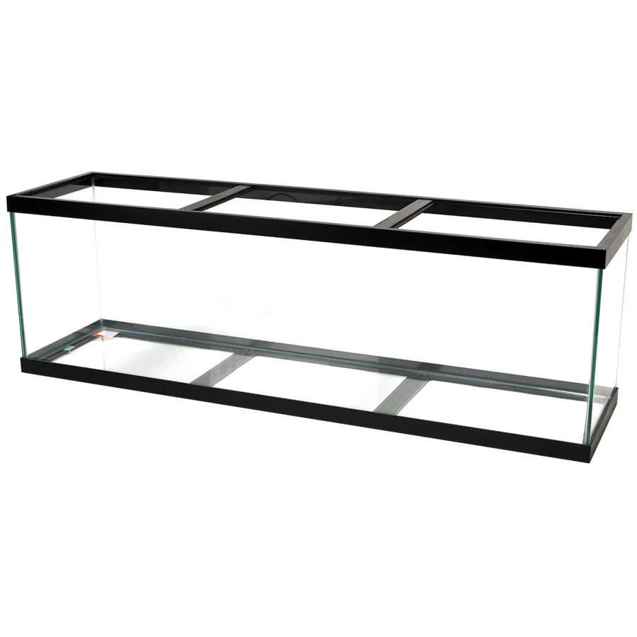 Marineland Standard Rectangular Aquarium Tank Clear, Black 150 gal 72x18x27 in SD-3 - Keen Glass Solutions
