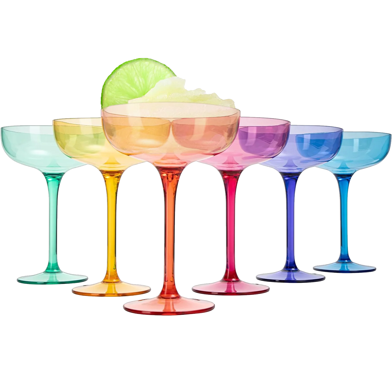 European Style Crystal, Stemmed Wine Glasses | Set of 6 | 15oz - Keen Glass Solutions