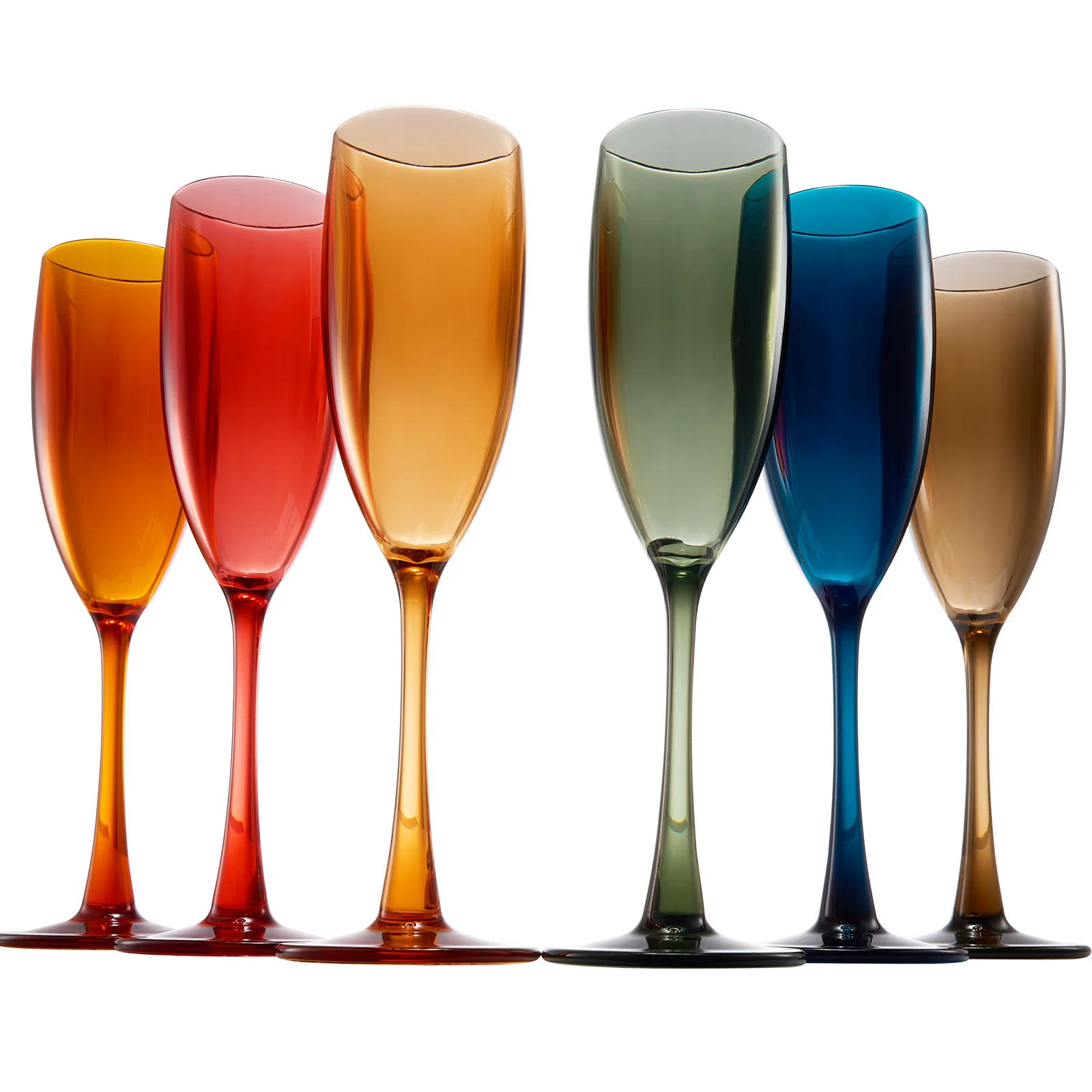 European Style Crystal, Stemmed Wine Glasses | Set of 6 | 15oz - Keen Glass Solutions