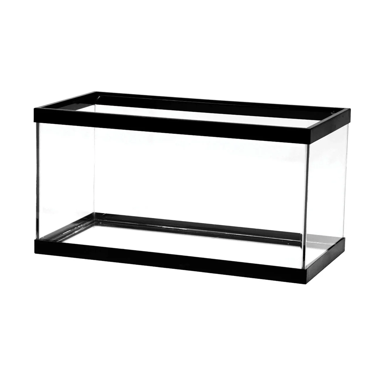 Aqueon Standard Glass Rectangle Aquarium Clear Silicone Black 15 SD-3 - Keen Glass Solutions