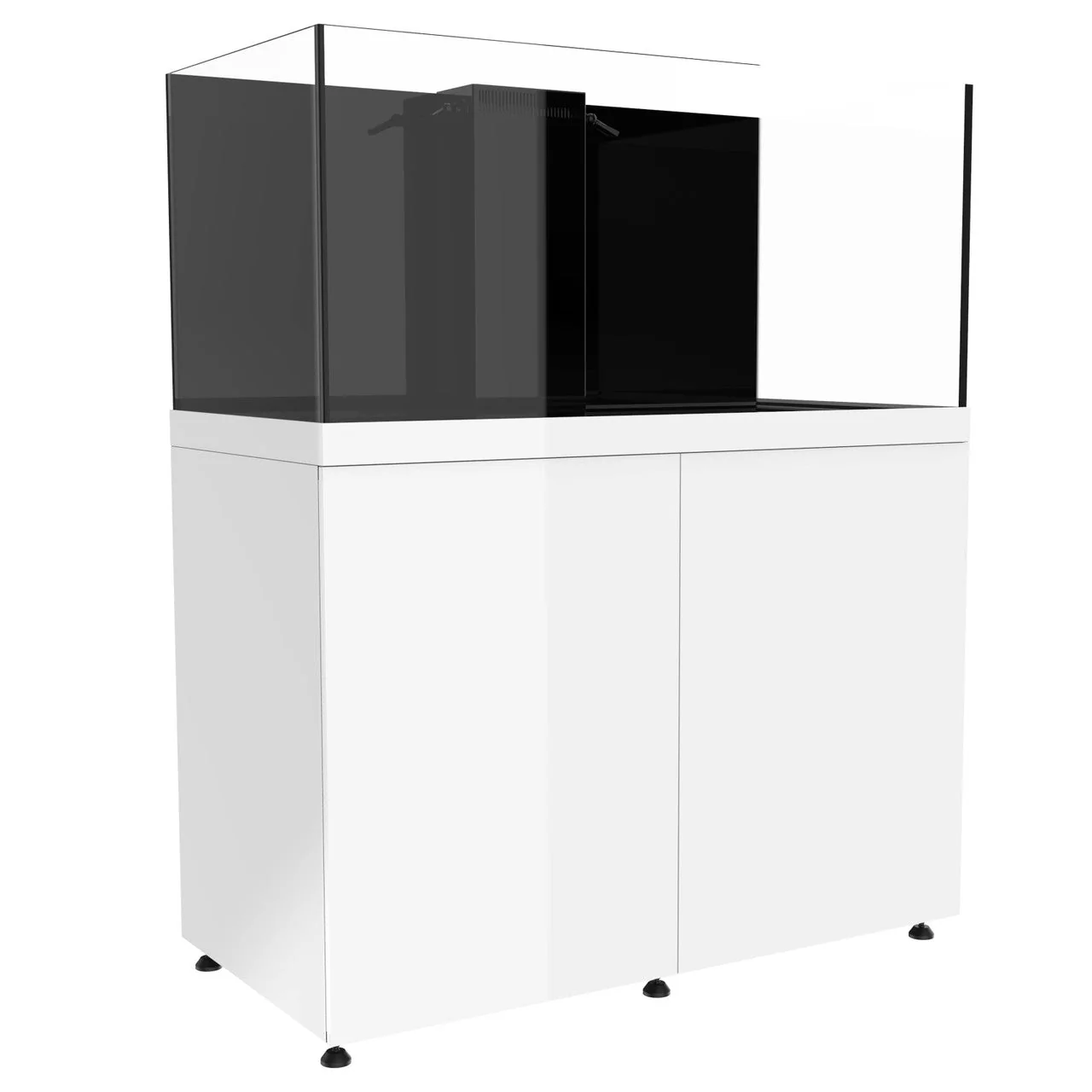 Pro Clear Aquatic Systems ProStar Rimless Glass Aquarium Combo White 150gal SD-4 - Keen Glass Solutions
