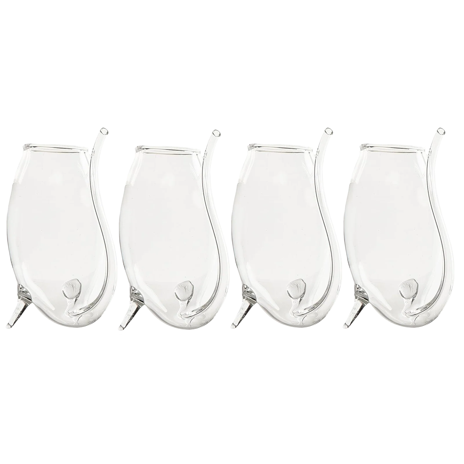 Crystal Port and Dessert Wine Sippers | Set of 4 - 3 oz - Keen Glass Solutions