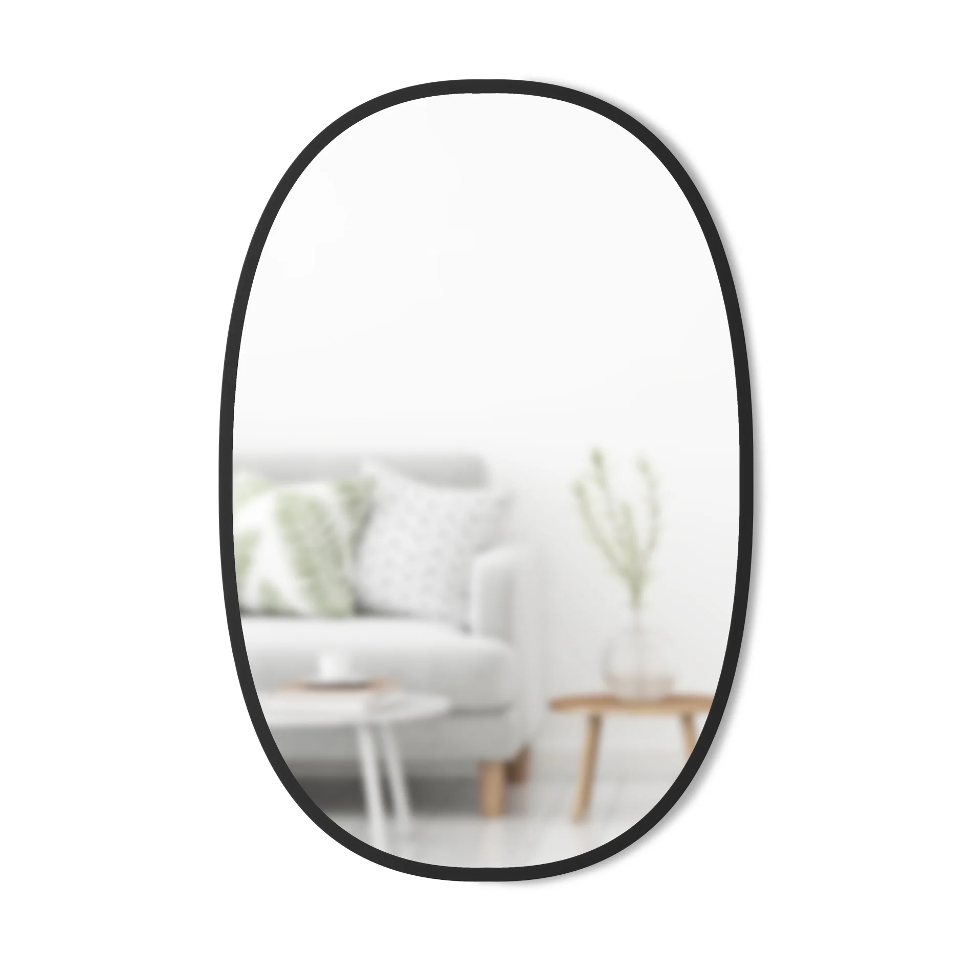 Hub Oval Wall Mirror - Keen Glass Solutions