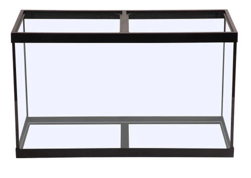 Marineland Standard Rectangular Aquarium Tank Clear, Black 110 Gal 48x18x30 in SD-3 - Keen Glass Solutions