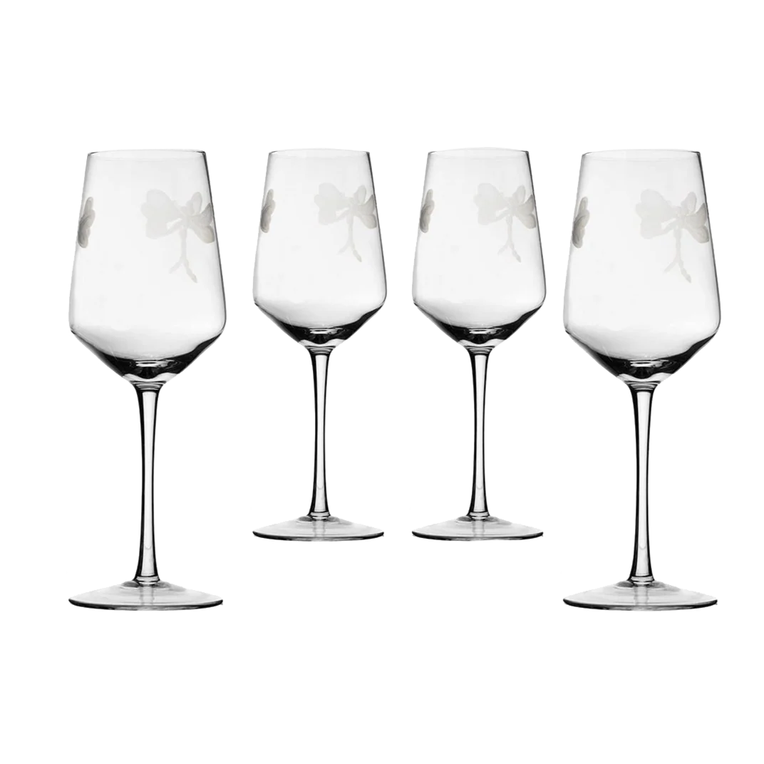 Stemmed Dragonfly Wine Glasses For White and Red Wine - Keen Glass Solutions