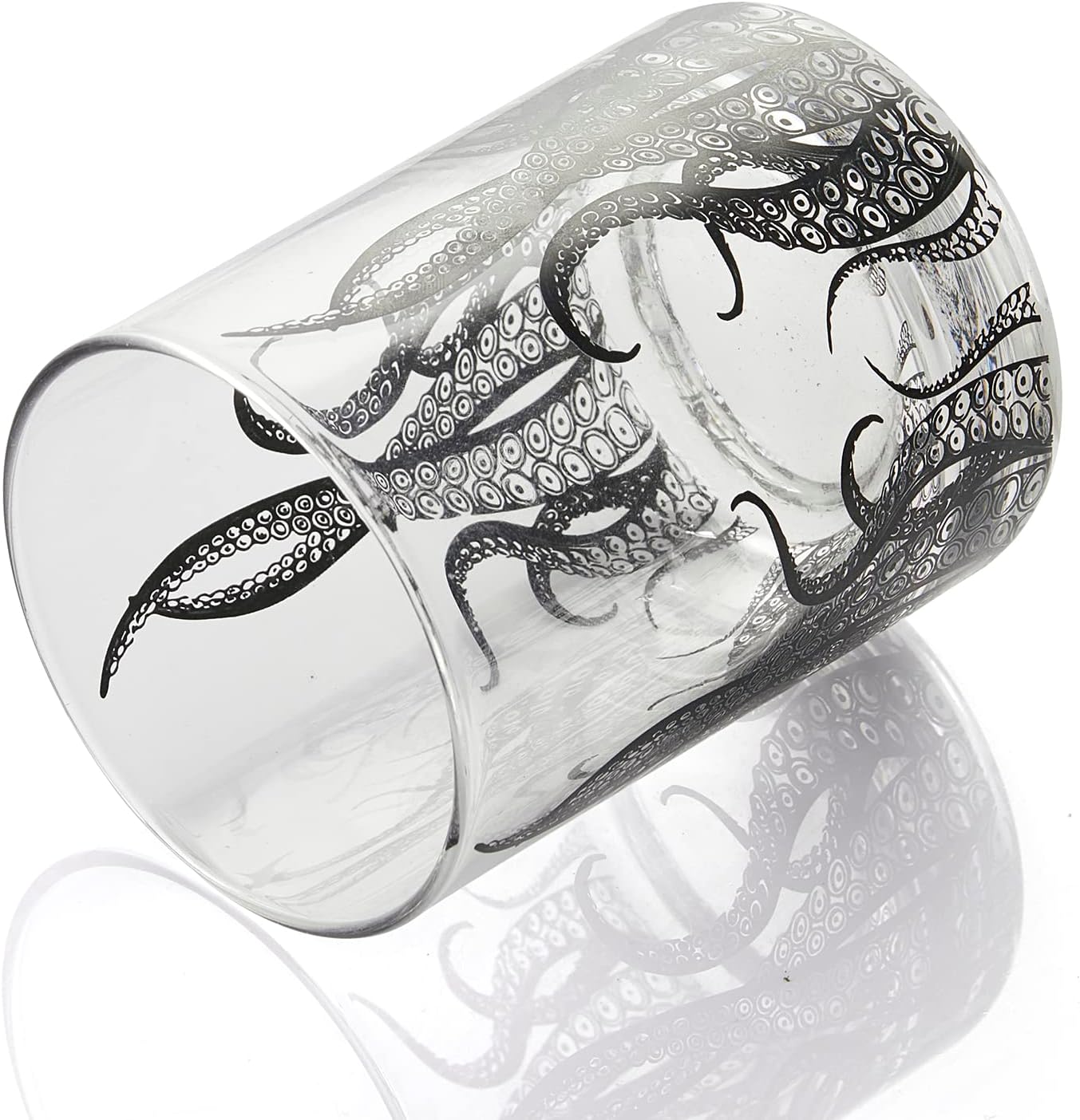Octopus Tentacle Whiskey Glassware | Set of 2 | 9 OZ - Keen Glass Solutions