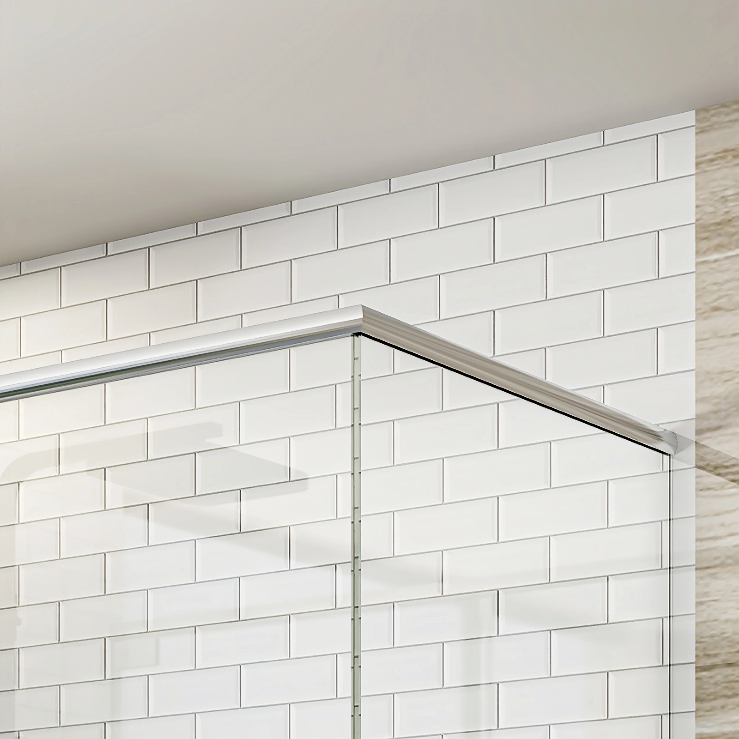 Customize Framed Rectangle Shower Enclosure - P08L-02A - Keen Glass Solutions