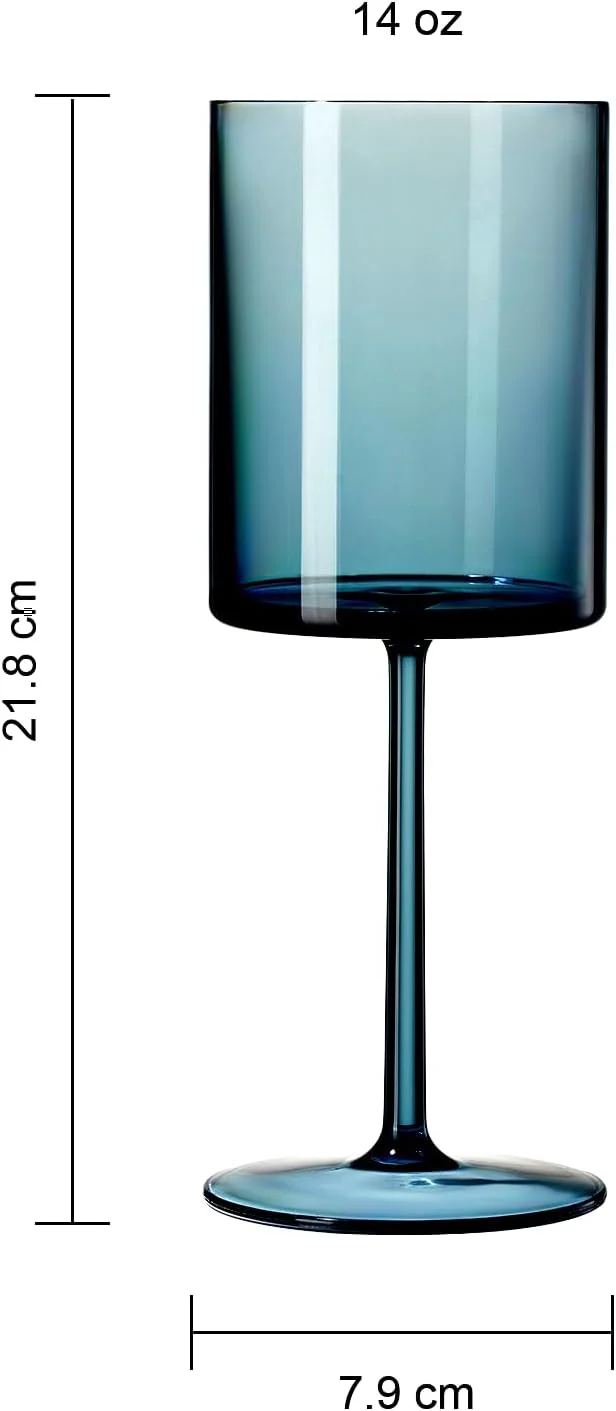 Unbreakable Stemmed Square Tritan Acrylic - Keen Glass Solutions