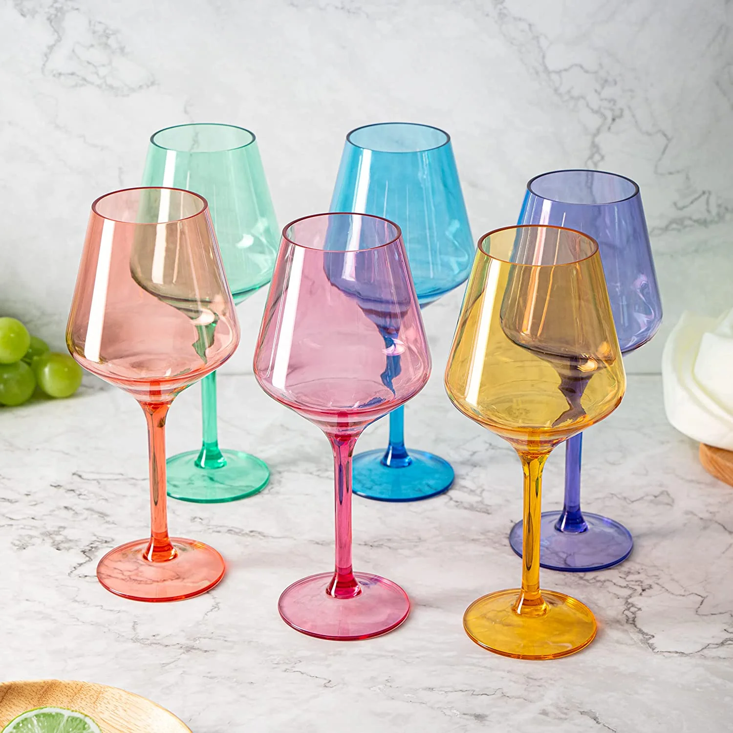 European Style Crystal, Stemmed Wine Glasses - Keen Glass Solutions