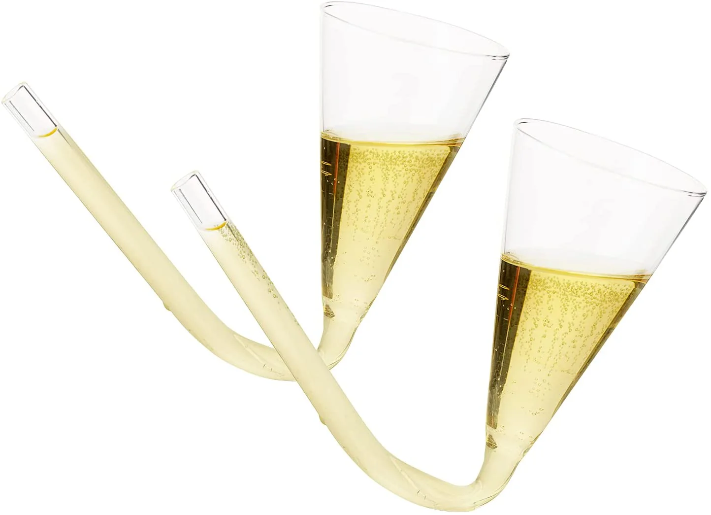 Glass Champagne Shooter Glass Wine - 6 oz - Keen Glass Solutions