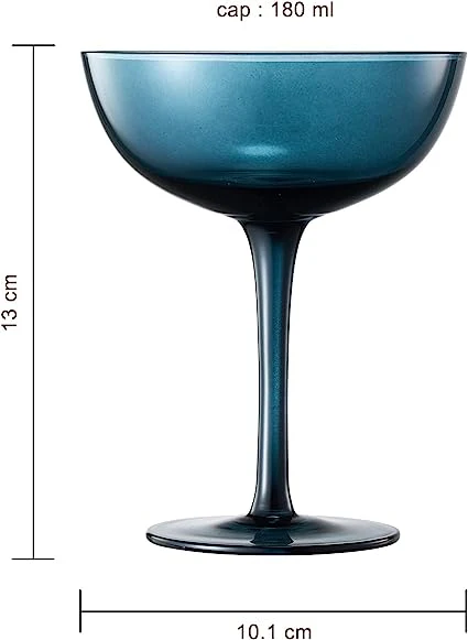 Cocktail & Champagne Coupe Glasses Coupe Cocktail Glasses 7 oz | Set of 6 - Keen Glass Solutions