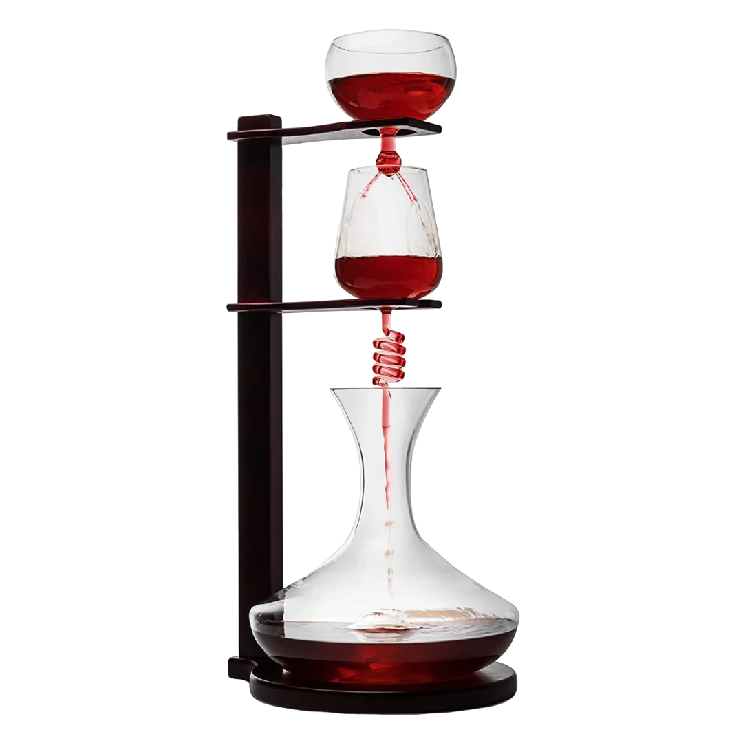 Wine Tower Decanting & Aerator Set - Keen Glass Solutions