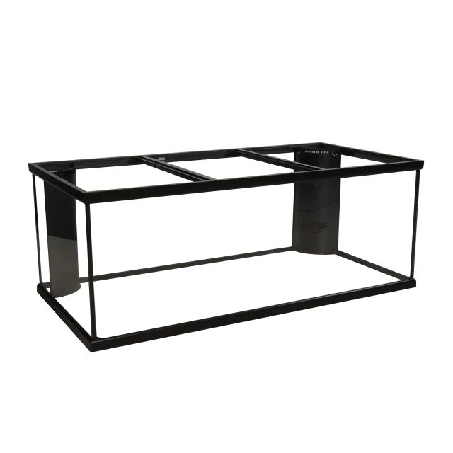Marineland Double Corner-Flo Rectangular Aquarium Black 180 Gal 72x24x24 in SD-3 - Keen Glass Solutions