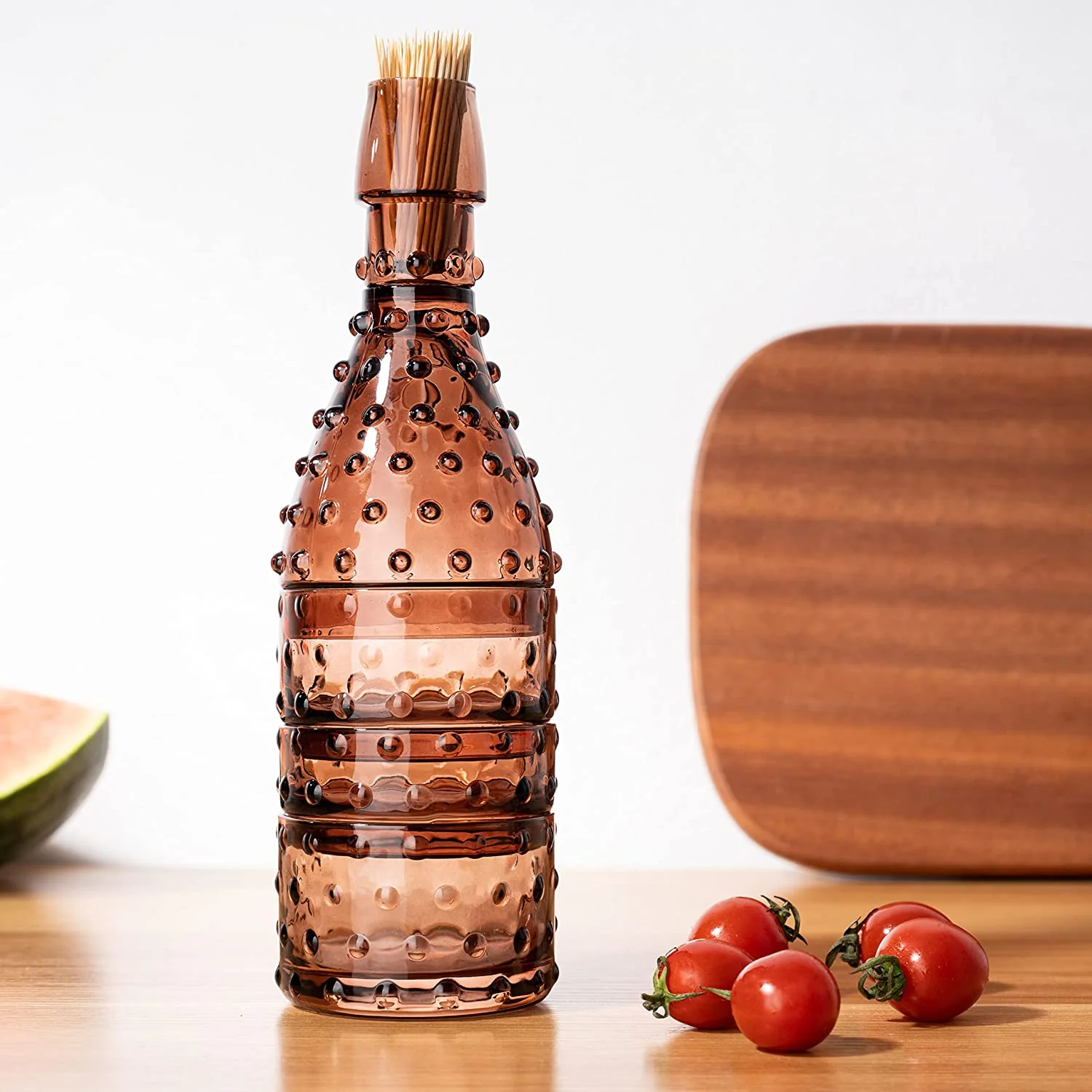 Essential Stacking Bowls & Drinking Glasses, 5 Tier - Keen Glass Solutions