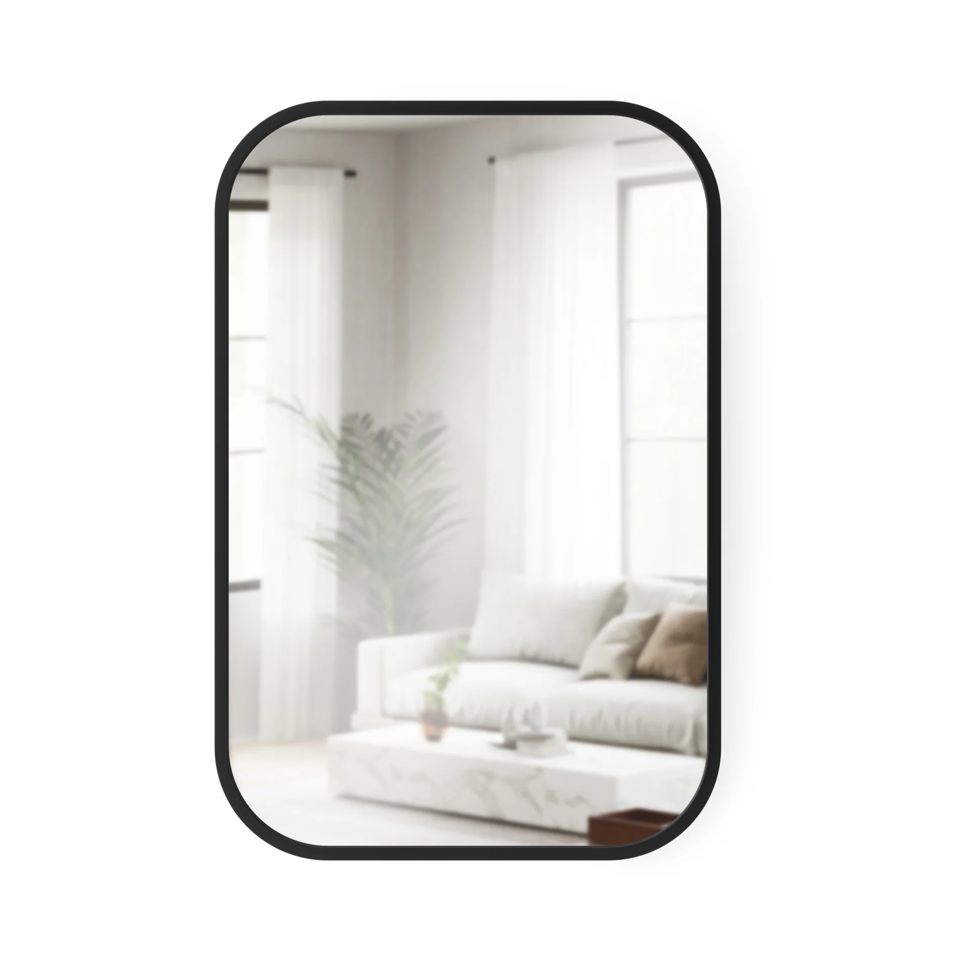 Hub Rectangle Wall Mirror - Keen Glass Solutions