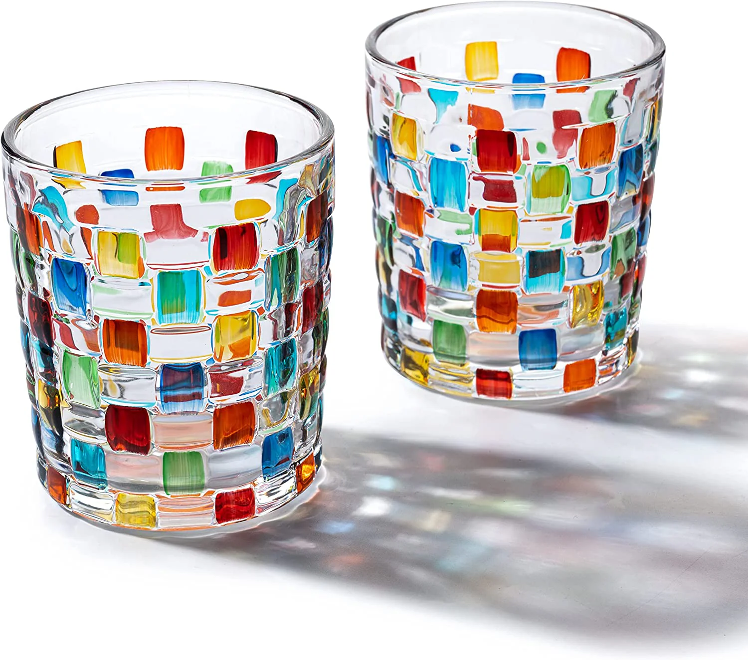 The Wine Savant Artisanal Hand Painted Stained Glass - Keen Glass Solutions