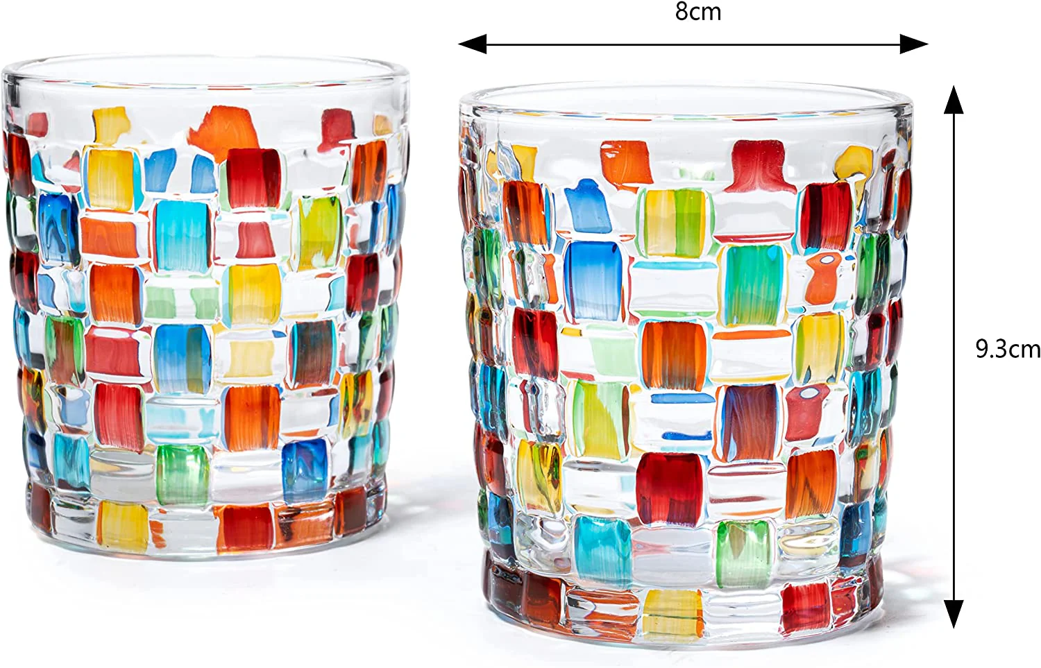 The Wine Savant Artisanal Hand Painted Stained Glass - Keen Glass Solutions