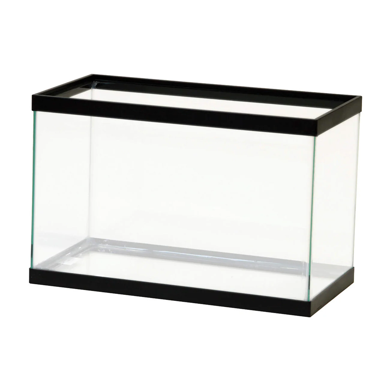 Aqueon Standard Glass Rectangle Aquarium Clear Silicone Black 5.5 - Keen Glass Solutions