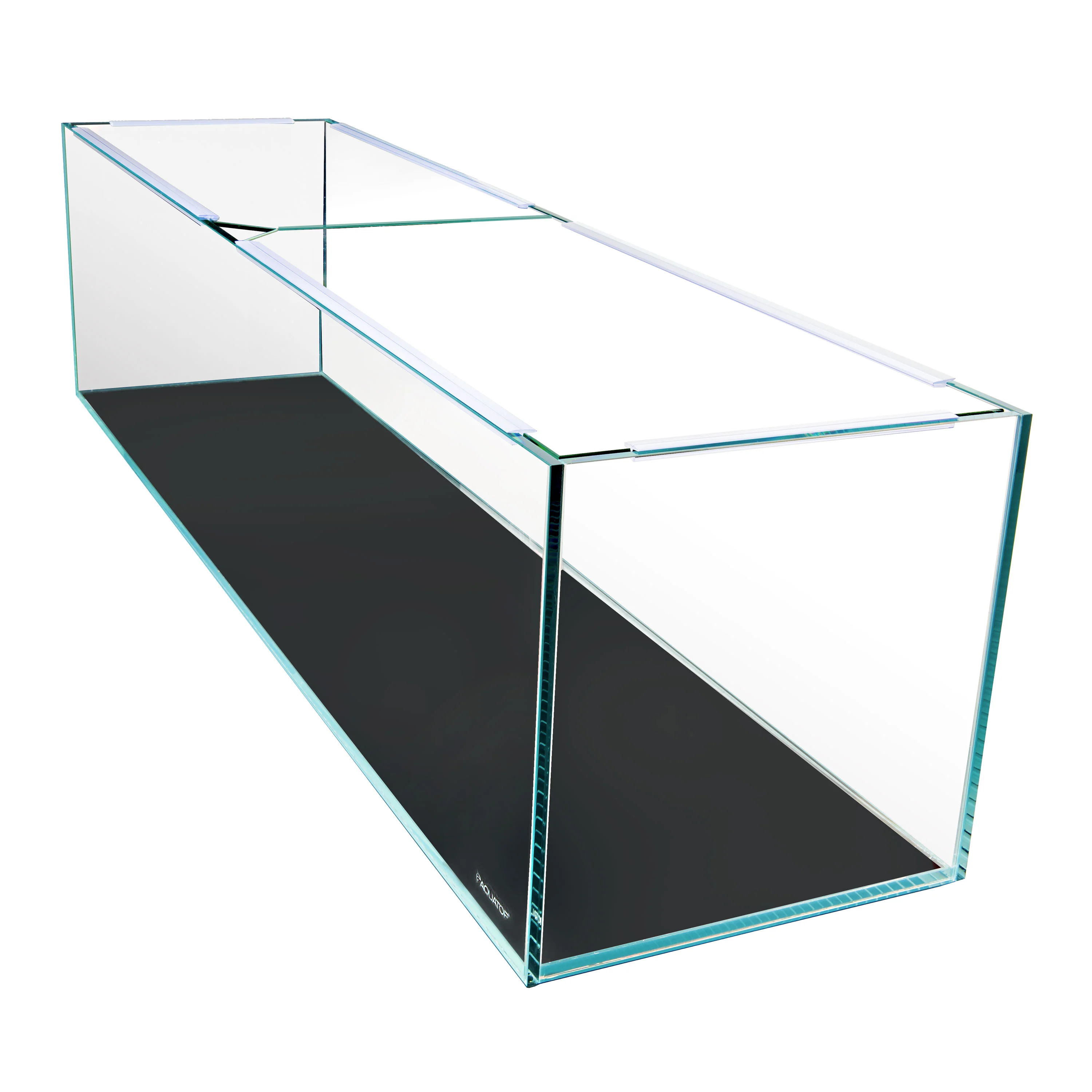 Aquatop High Clarity Tank w/Lid Clear 26 gal, 43.3X11.81X11.81 - Keen Glass Solutions
